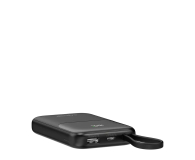 CANYON Powerbank OnPower 101 z kablem 10000 mAh PD22.5W Czarny - 1320624 - zdjęcie 5